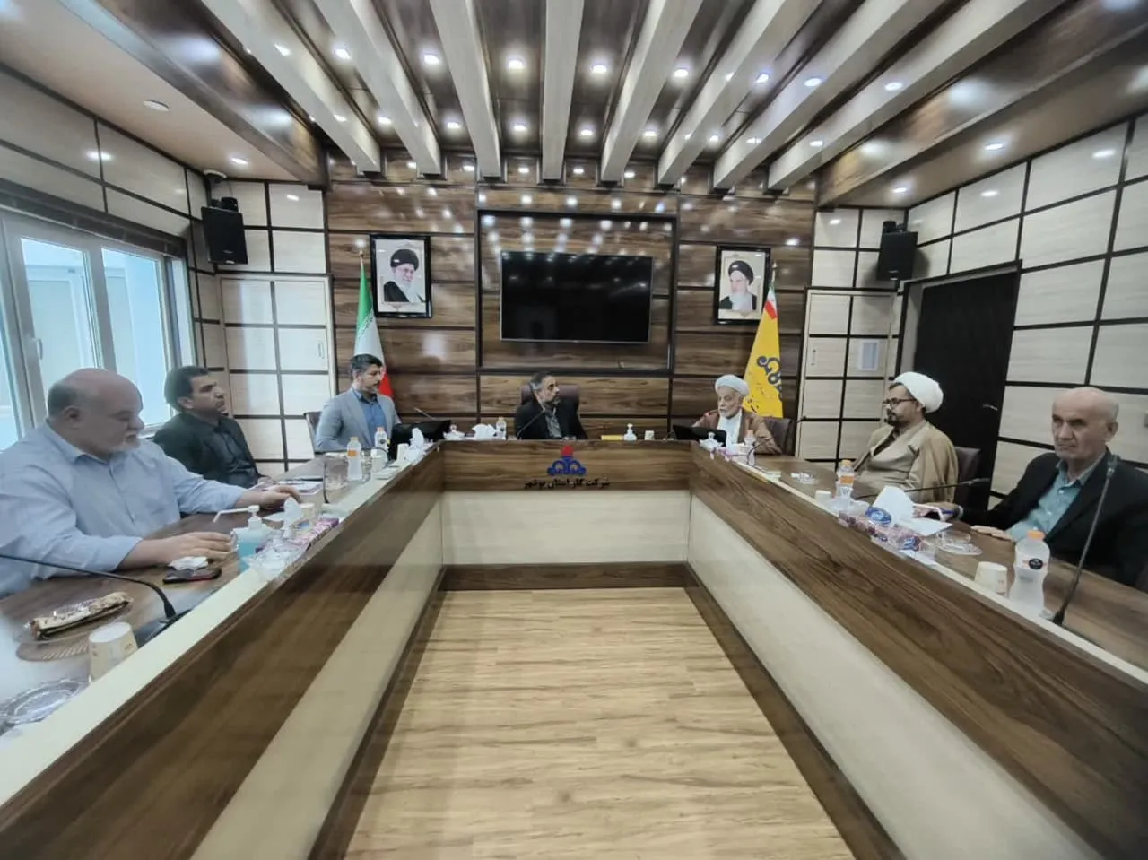 جلسه شورای اقامه نماز شرکت گاز استان بوشهر