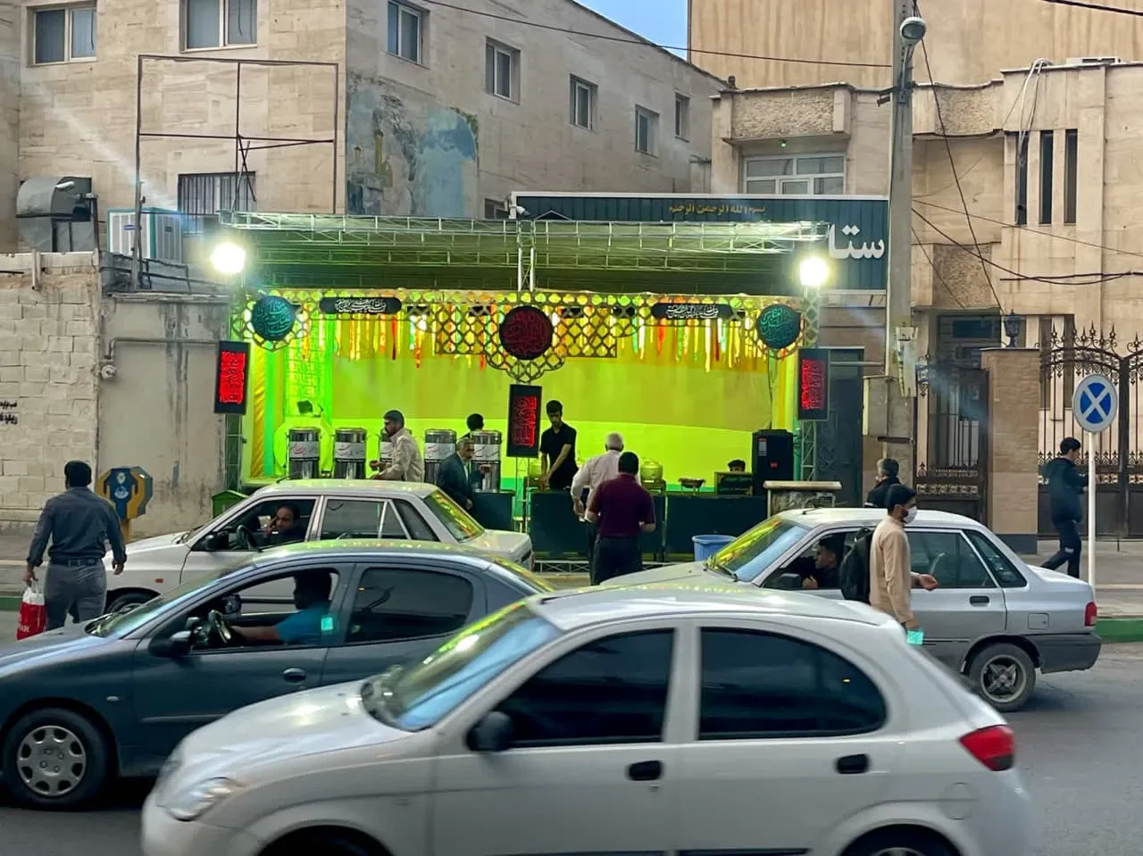 برپایی موکب محسنین در دهه کرامت، به همت ستاد اقامه نماز در ارومیه