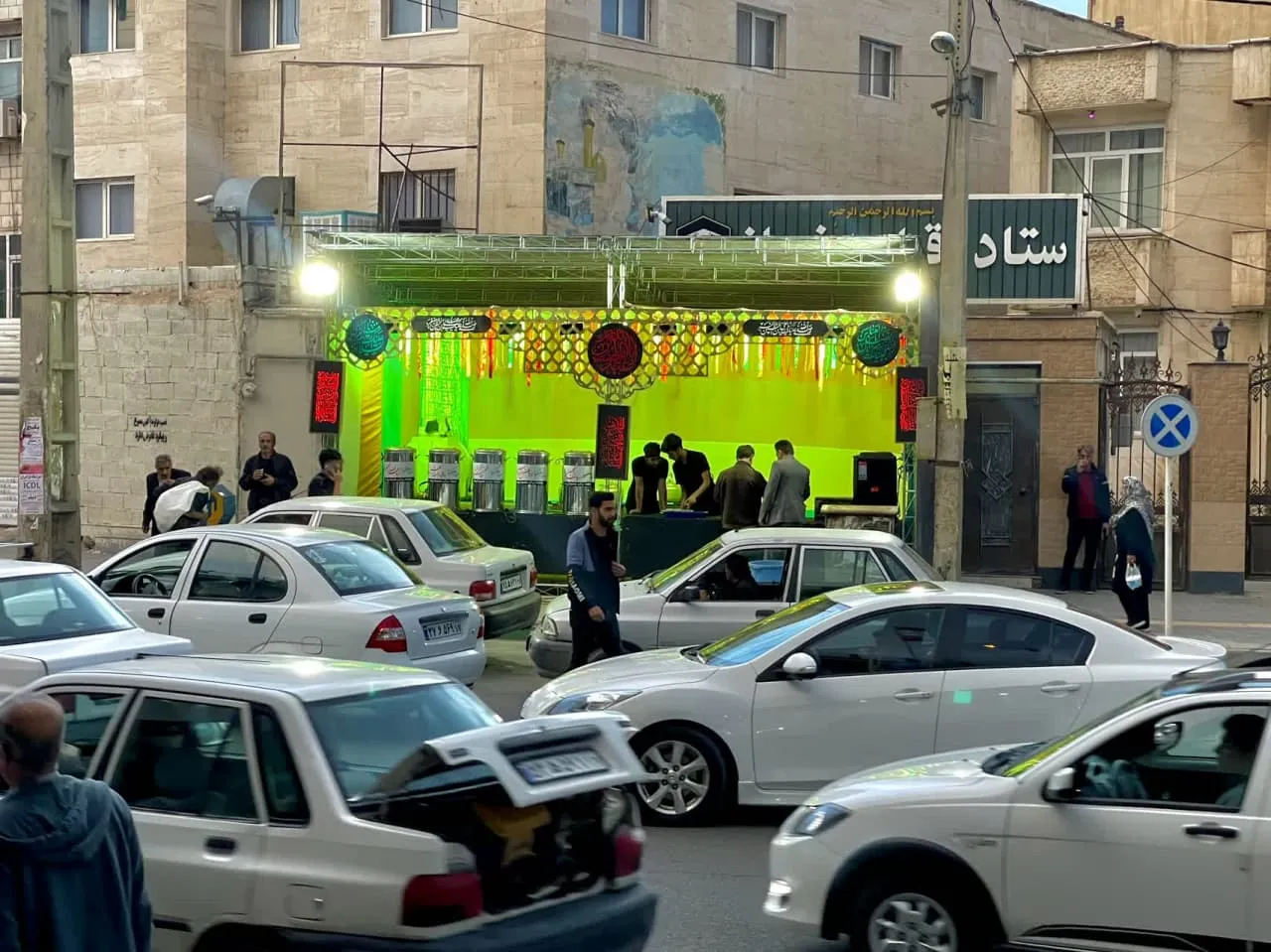 برپایی موکب محسنین در دهه کرامت، به همت ستاد اقامه نماز در ارومیه