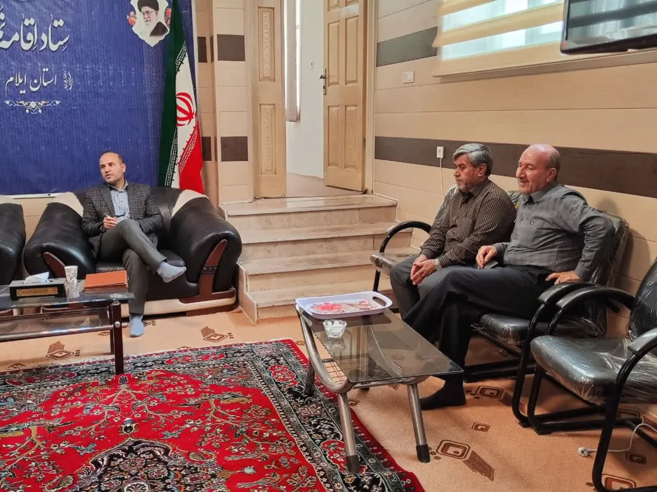 مدیرعامل شرکت آب و فاضلاب استان با مدیر ستاد اقامه نماز استان ایلام دیدار کرد