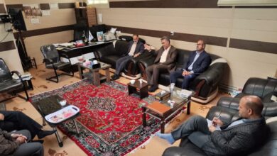 مدیرعامل شرکت آب و فاضلاب استان با مدیر ستاد اقامه نماز استان ایلام دیدار کرد