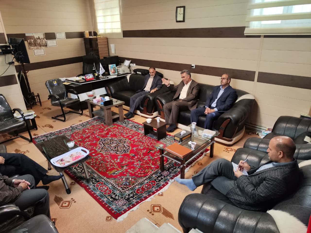 مدیرعامل شرکت آب و فاضلاب استان با مدیر ستاد اقامه نماز استان ایلام دیدار کرد
