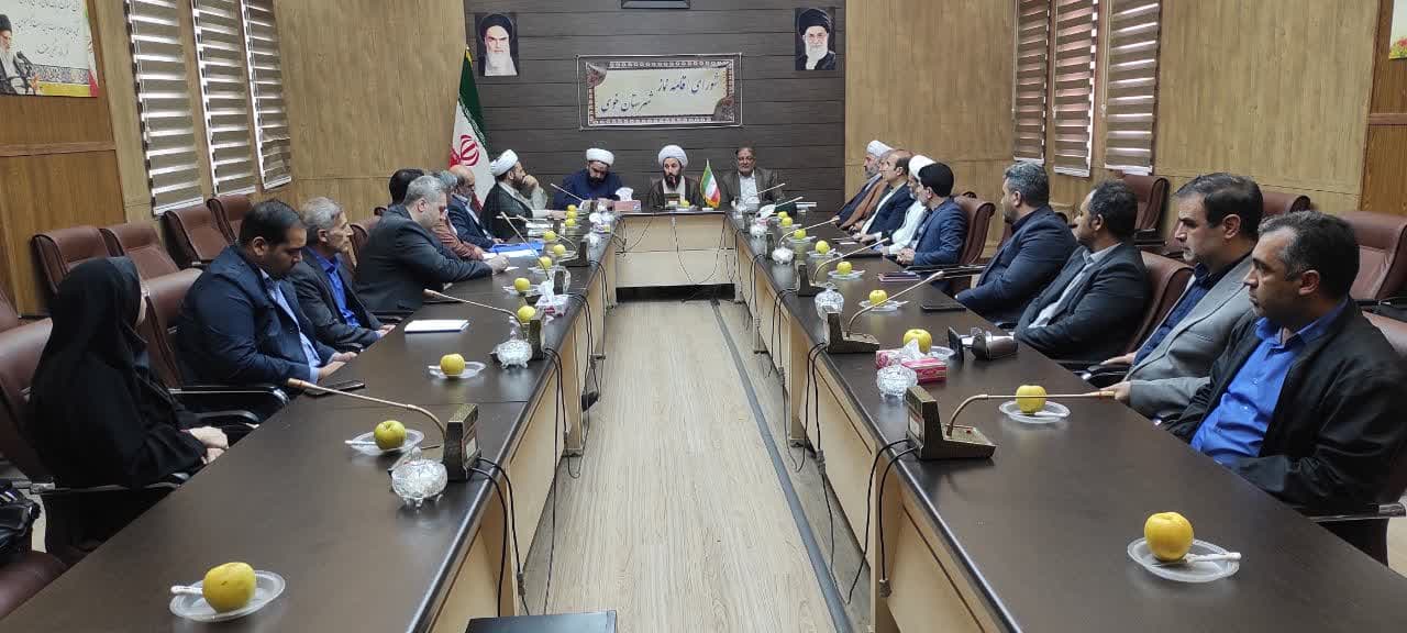 جلسه شورای اقامه نماز شهرستان خوی برگزار شد