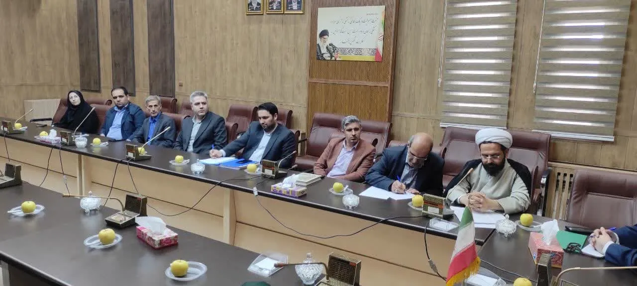 جلسه شورای اقامه نماز شهرستان خوی برگزار شد