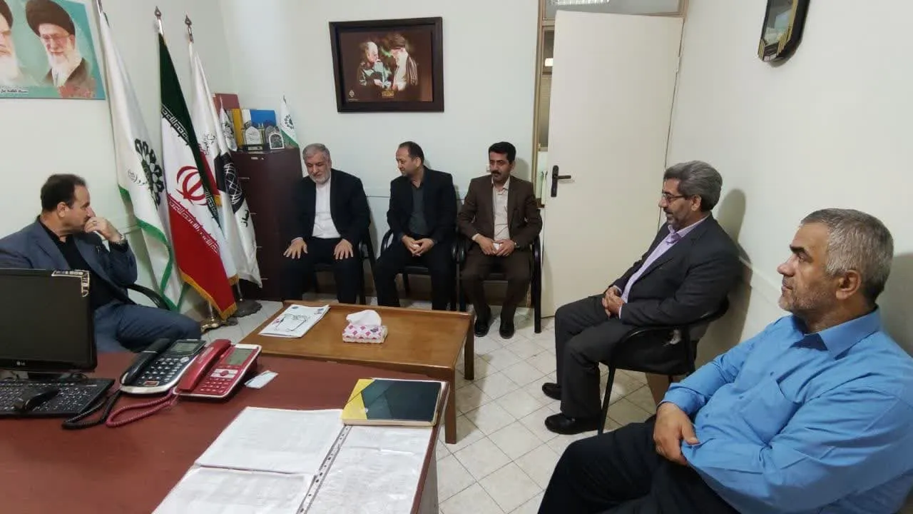 نشست مشترک مدیرکل بنیاد شهید استان گلستان با مدیر ستاد اقامه نماز