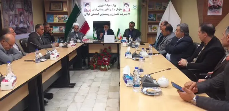 مراسم گرامیداشت سالگرد ارتحال حضرت امام خمینی (ره) وشهدای ۱۵خرداد در اداره کل تعاون روستایی استان گیلان