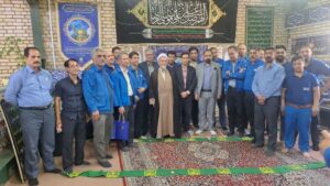 از واحد تولیدی "الکترونیک خودرو شرق" با حضور مدیر ستاد اقامه نماز استان بازدید شد