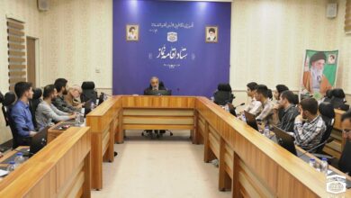 نشست صمیمی قائم مقام ستاد اقامه نماز با مشمولین امریه