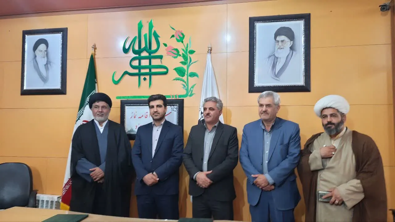 دیدار مدیر کل راهداری و حمل و نقل جاده ای استان یزد با مدیر ستاد اقامه نماز استان