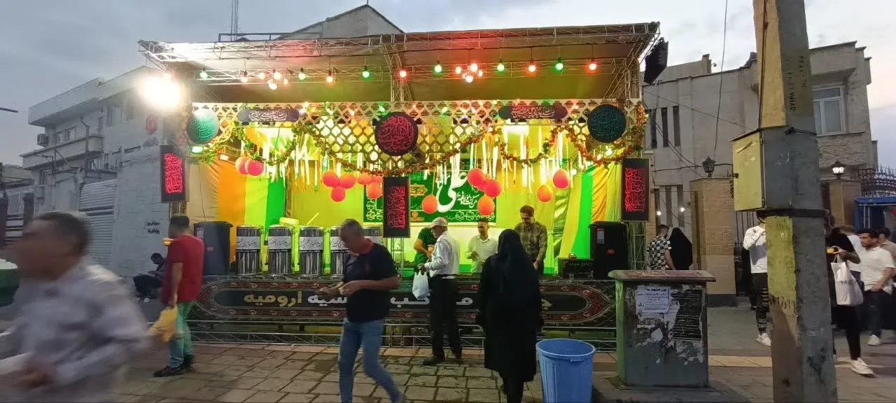 جشن باشکوه غدیر در ستاد اقامه نماز آذربایجان غربی، برگزار شد