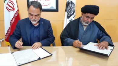 امضای تفاهمنامه بومی بین اداره کل فرودگاه ها و ستاد اقامه نماز استان یزد