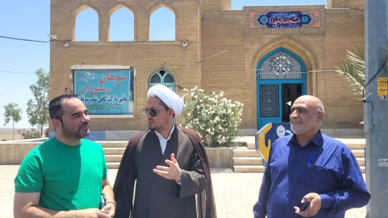 بازدید از مساجد بین راهی آزادراه قم تهران در آستانه رحلت بنیان گذار انقلاب اسلامی