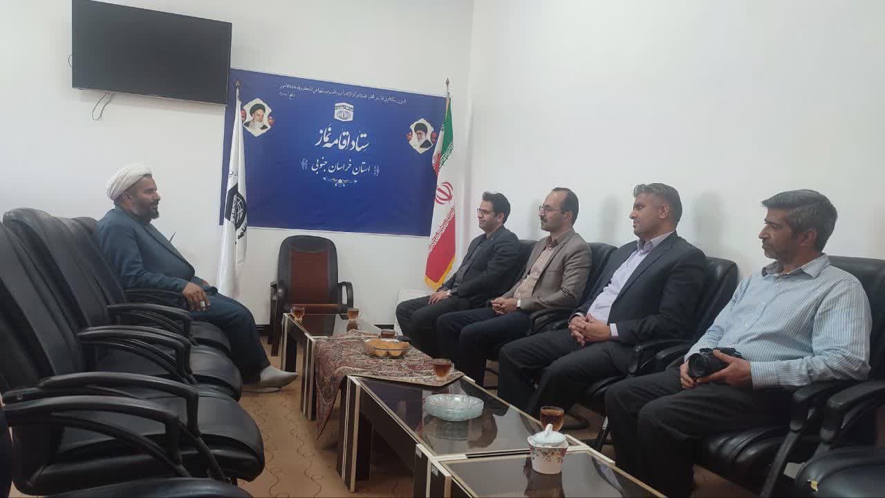 مدیرکل هواشناسی استان با مدیر ستاد اقامه نماز خراسان جنوبی دیدار کرد