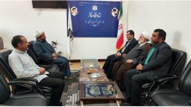 مدیر کل بنیاد شهید استان با مدیر ستاد اقامه نماز خراسان جنوبی دیدار کرد