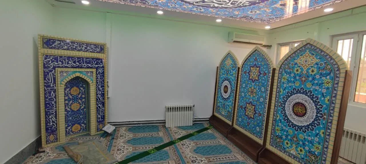 افتتاح نمازخانه سازمان انتقال خون استان لرستان