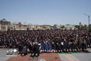 نماز ظهر عاشورا در اردبیل