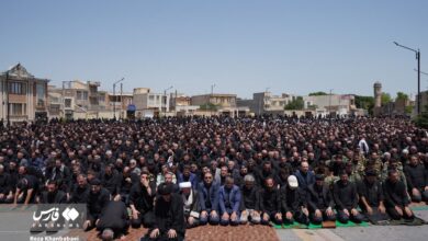 نماز ظهر عاشورا در اردبیل