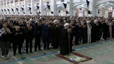 نماز ظهر عاشورا تبریز
