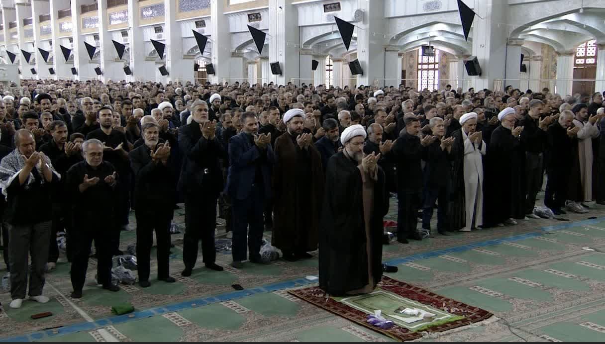 نماز ظهر عاشورا تبریز