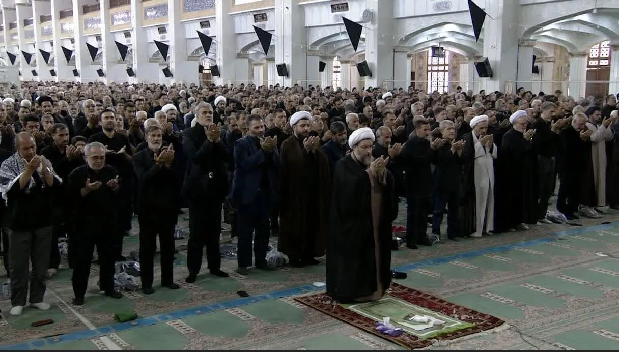 نماز ظهر عاشورا تبریز