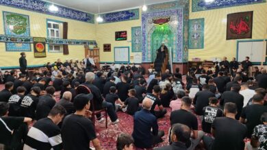 عزاداری مسجد حکم آباد تبریز