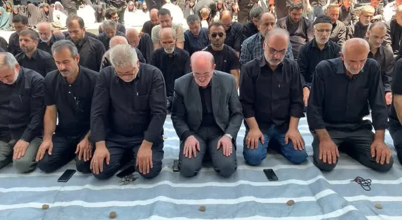 نماز ظهر عاشورا استان گیلان