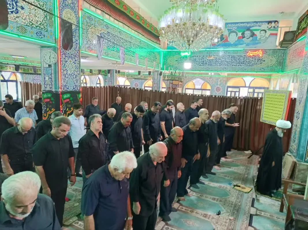 نماز ظهر عاشورا استان گیلان