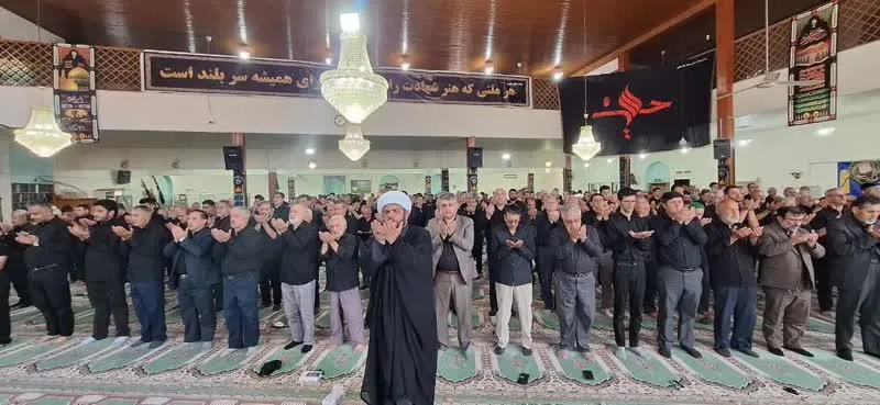 نماز ظهر عاشورا استان گیلان