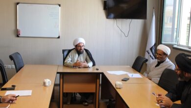 جلسه اجرای برنامه های دهه تکریم مساجد و ترویج اقامه نماز در استان مرکزی