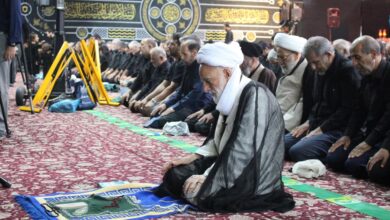 نماز ظهر عاشورا در استان مرکزی اقامه شد