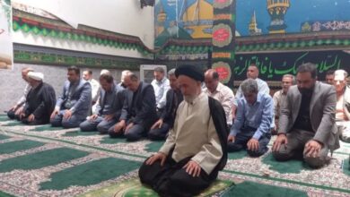 اقامه نماز وحدت بخش ادارات شهرستان رفسنجان