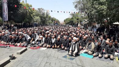 نماز ظهر عاشورا در استان قزوین اقامه شد