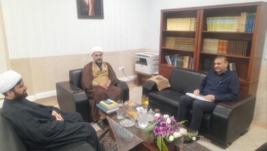 نشست مدیر ستاد اقامه نماز با سرپرست اداره کل فرهنگ و ارشاد اسلامی استان البرز