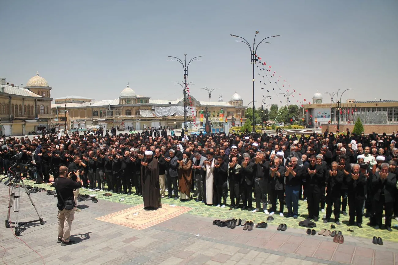 نماز ظهر عاشورا در سراسر استان همدان اقامه شد