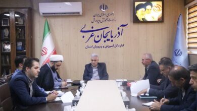 جلسه شورای اقامه نماز آموزش و پرورش آذربایجان غربی برگزار شد