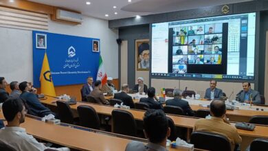 شورای اقامه نماز توزیع برق خراسان رضوی برگزار شد