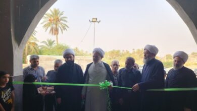 مسجد جامع بخش رودخانه افتتاح شد
