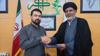 امضای تفاهمنامه بومی اداره کل فرهنگ و ارشاد اسلامی استان یزد و ستاد اقامه نماز