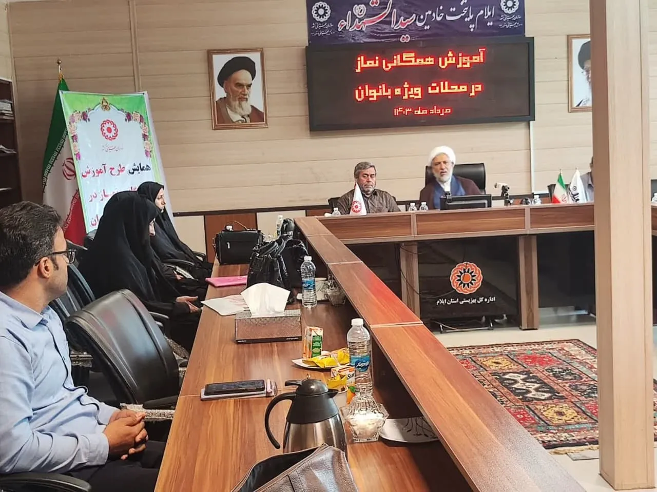 دوره آموزش همگانی نماز در محلات ویژه بانوان بهزیستی استان ایلام برگزار شد