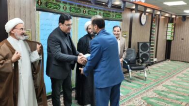 تقدیر از فعالین نماز اداره کل راهداری و حمل و نقل جاده‌ای لرستان