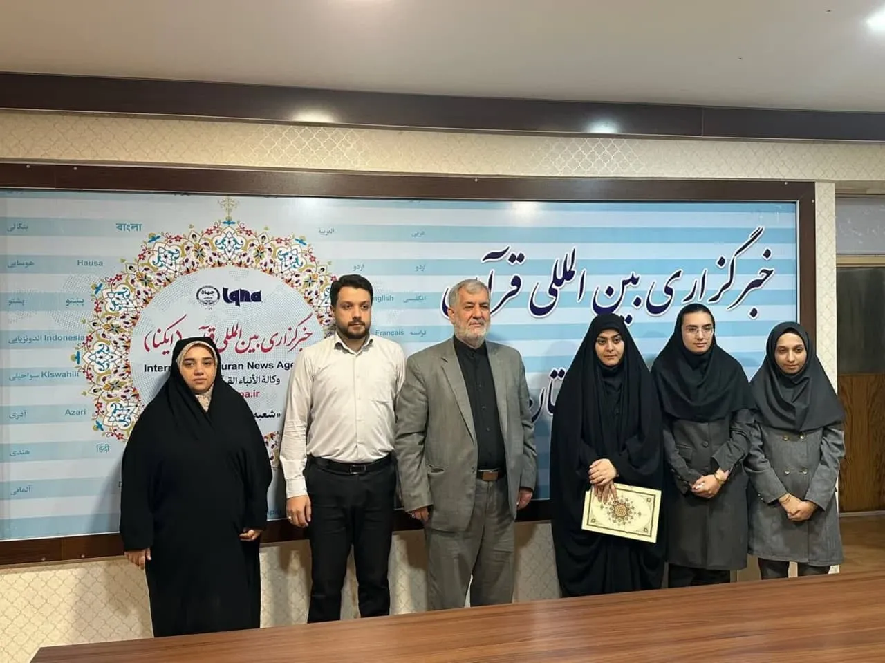 از خبرنگاران برتر حوزه نماز در گلستان تقدیر شد
