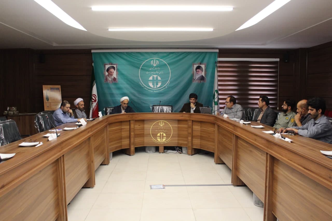 دومین جلسه شورای اقامه نماز اداره محیطزیست استان قزوین برگزار شد