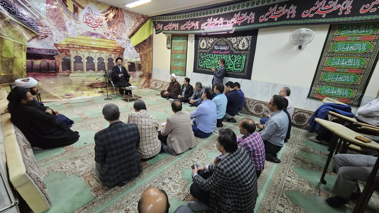 بازدید از شرکت آبفای کاشان به مناسبت دهه ترویج فرهنگ و معارف نماز