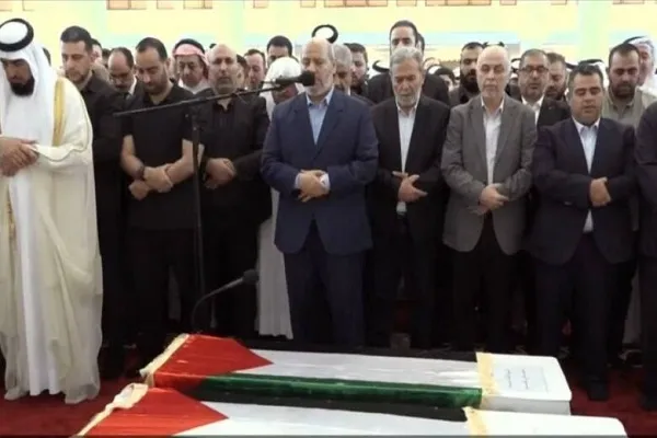 نماز میت بر پیکر «اسماعیل هنیه» در دوحه اقامه شد