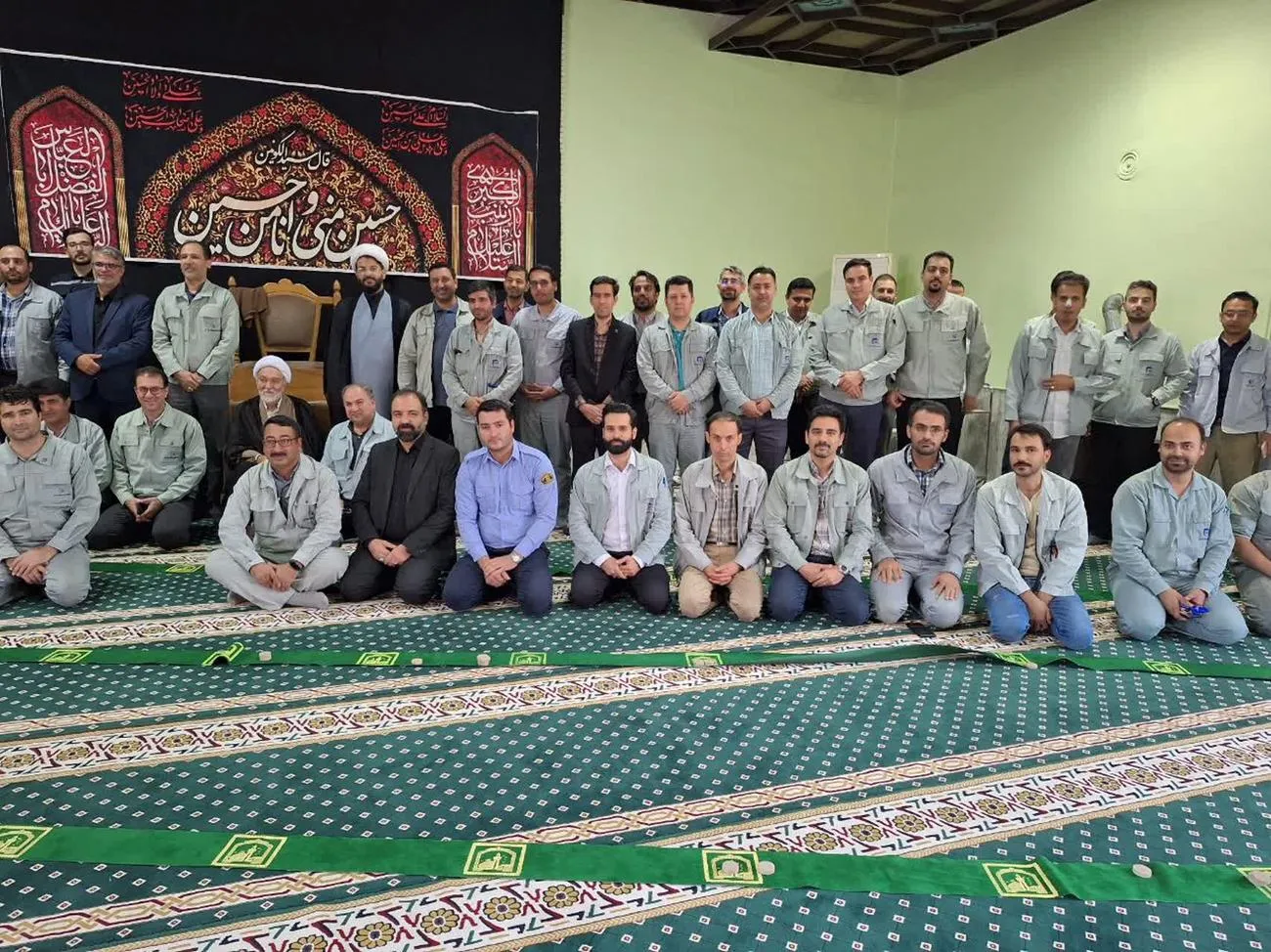 مدیر ستاد اقامه نماز از شرکت فولاد خراسان بازدید کرد