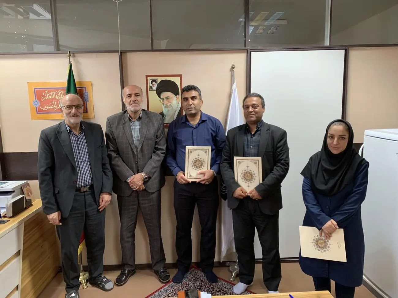 تقدیر از خبرنگاران فعال در پوشش برنامه های نمازی