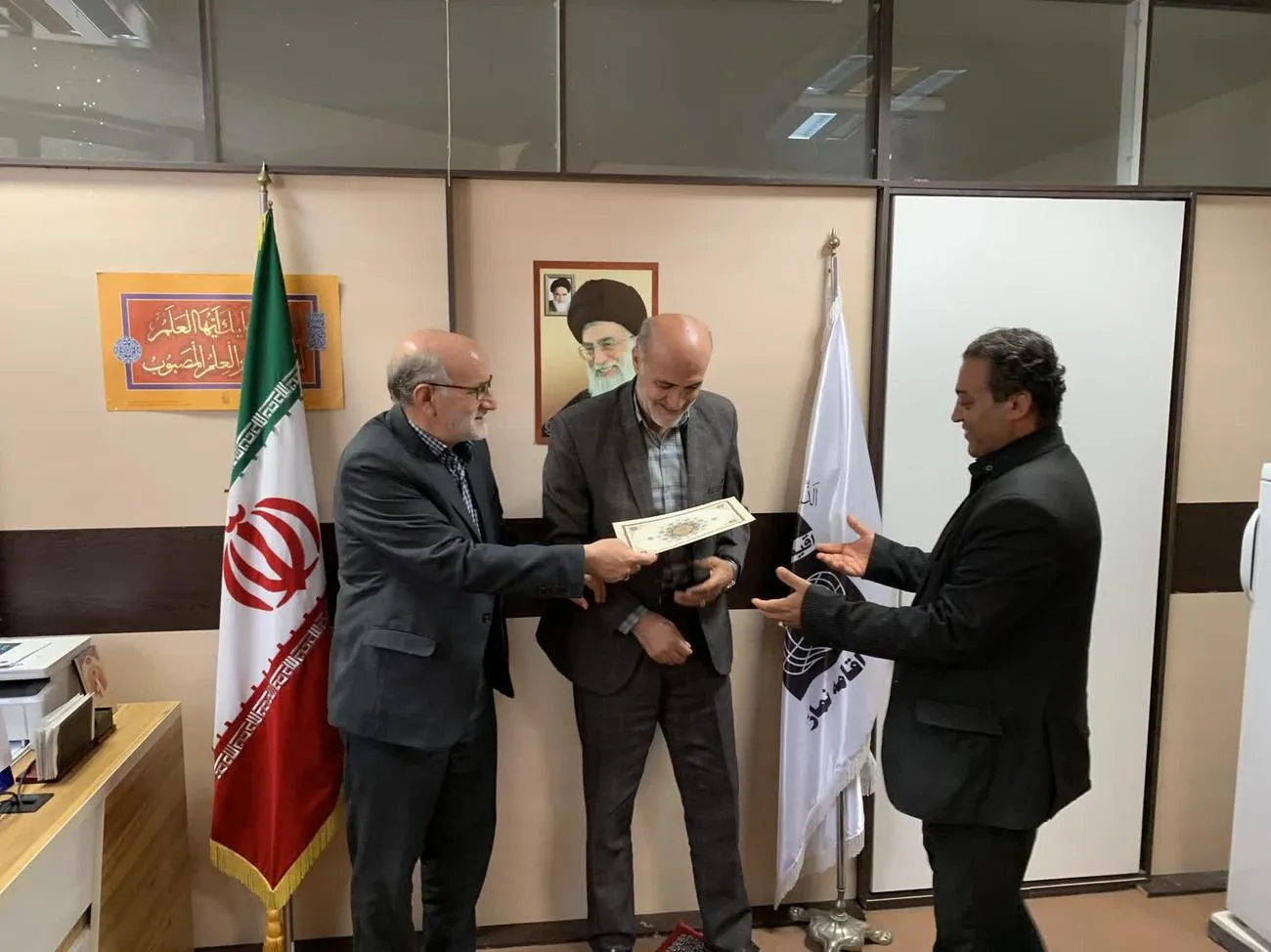 تقدیر از خبرنگاران فعال در پوشش برنامه های نمازی
