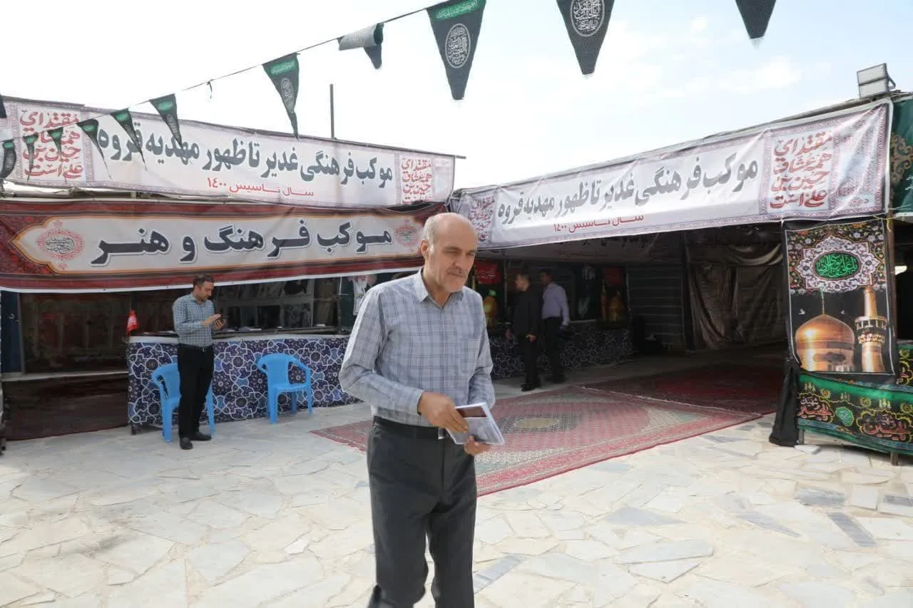 بازدید ستاد اقامه نماز از موکب های اربعین حسینی(ع)