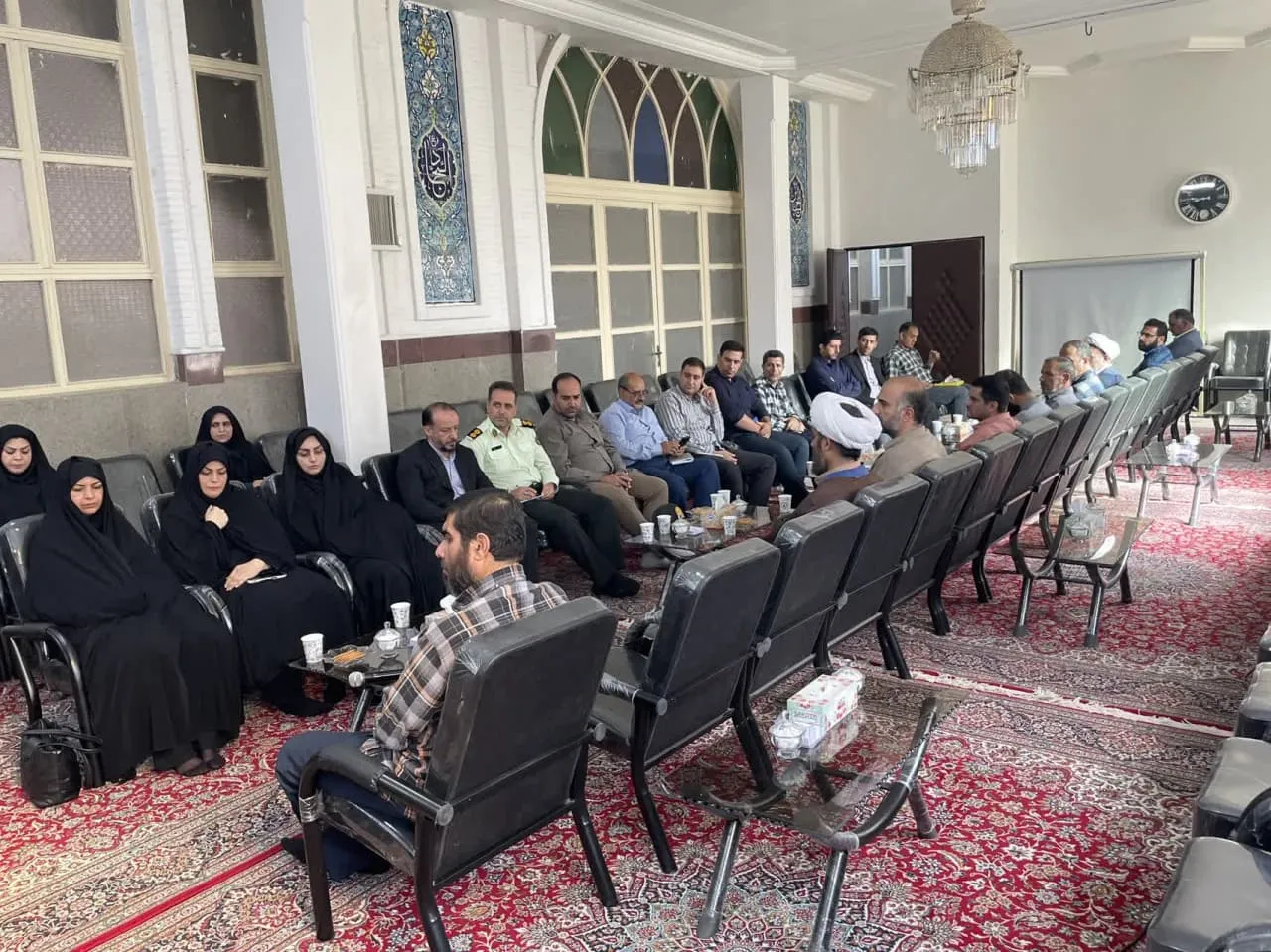 جلسه رابطین اقامه نماز ادارات شهرستان پاکدشت برگزار شد