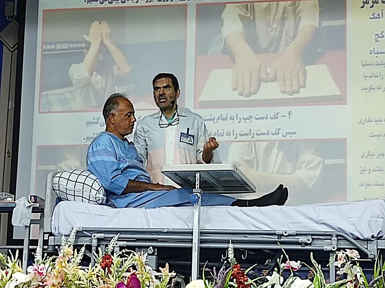برگزاری همایش نماز،سلامت معنوی در شهرستان جیرفت